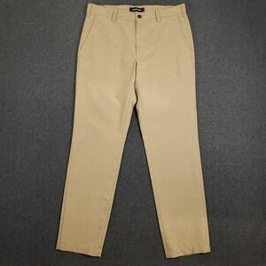 BluffWorks Original Pants 33W x 32L Straight Fit Casual Chinos Phone Pocket